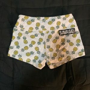 Savage barbell shorts